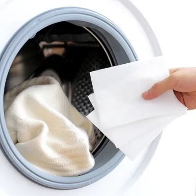 Eco-Friendly & Disposable Solid Shape Laundry Paper Cloth Cleaning Products for the Laundry Room