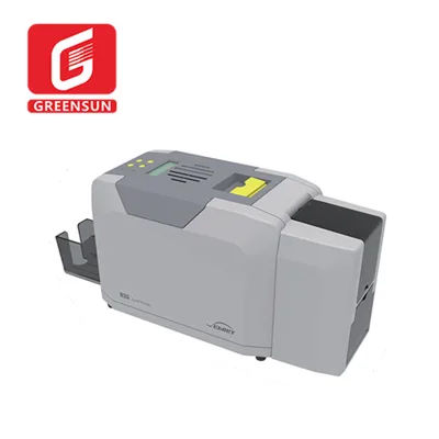 Seaory ID Card Printer S28 Dye Sublimation Dual-Sided PVC CR80 with USB Ethernet Interface 300dpi Resolution 100 Cards Feeder