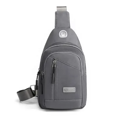 Custom Logo Large Capacity Polyester Chest Bags for Men Durable and Waterproof-Factory Sales for Fashion Business Use