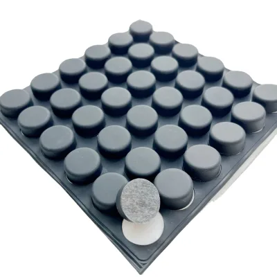 Adhesive Silicone Bumpers Noise Dampening Bumper Pads for Glass Drawers Cabinet Doors Household Electronics Application