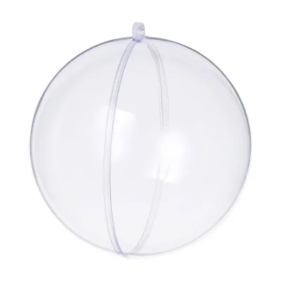 Handmade Waterproof 5-40cm Clear Transparent Plastic Fillable Christmas Ornaments Decorative Hanging Bauble