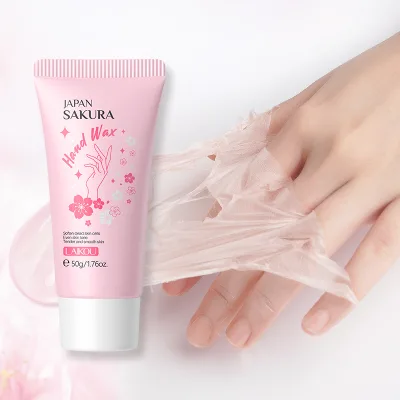 50g Japan Sakura Hand Wax Hydrating Soothing Repairing Anti-Chapping Repair Dry Damaged Skin Hand Care