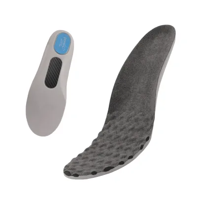 Badminton Carbon Plate Torsion-resistant Insoles, Towel Fabric Surface, Breathable, Sweat-absorbing, Shock-absorbing