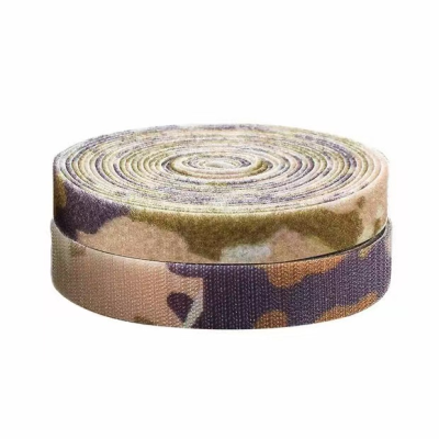 Available Camouflage Hook and Loop Strap Factory Price Strong Industrial Strength Flex Colorful Custom Pattern