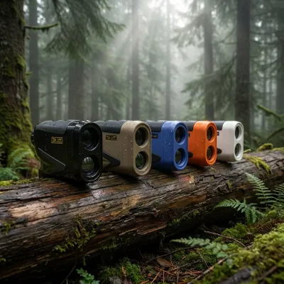 Tactical Waterproof Handheld Monocular Laser Rangefinder Precision Distance Meter with LCD Display for Golf