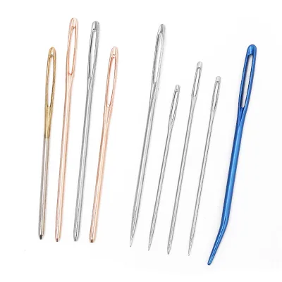 Large-Eye Blunt Needles, Stainless Steel Yarn Needle Tapestry Needle for Sewing Crochet Knitting Embroidery