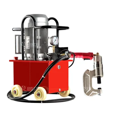 Pinchen duct hydraulic riveting machine, single-head and double-head fully automatic air drilling, angle iron flange gun head