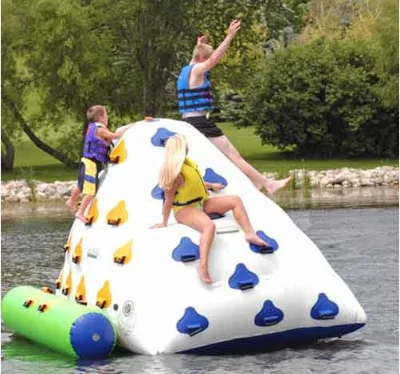 Airtight Good Price Aqua Game Floating Inflatable Water Iceberg for Water Park