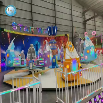 New Design Theme Park Top Quality Carnival Rides Thrilling Interstellar Rides Adventure Crazy Dance Ride for Sale