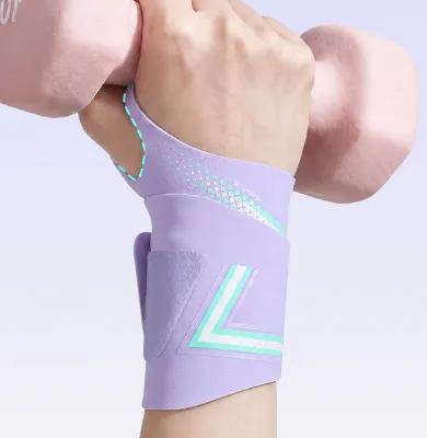 Breathable Adjustable Unisex Sports Universal Colorful Sports Hands Protection Wrist Sleeve