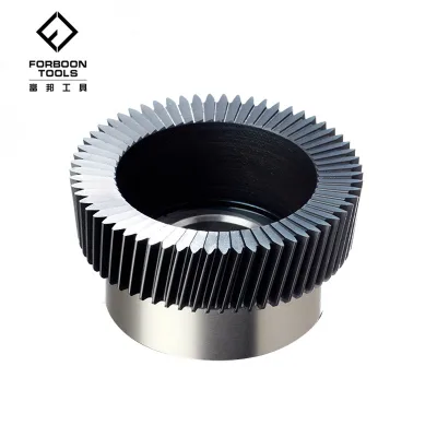 Made by HSS Straight Flute Gear Hob Cutter with DOUBLE-R for Inner and Outer Gear Ring