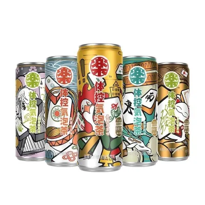 Le Body Control Bubble Tea Long Island Iced Tea Flavor 0 Sugar High Dietary Fiber Sparkling Water