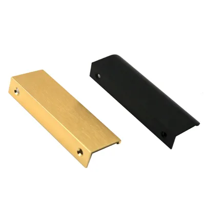 Hot Sale Cheap Price New Fancy Furniture Drawer Cabinet Handles Zinc Alloy Interior Door Pull Handle Factory Chrome Black Handle