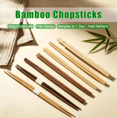 Bamboo Chopsticks Food Grade Smooth Surface for Asian Food Restaurant