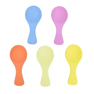 Korean Fashion Rainbow Spoon  Resin Cabochon for DIY Handmade Children's Hairpin Decoration Accessories