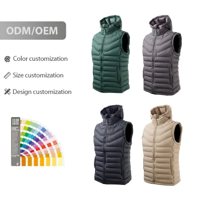 Chaleco Acolchado De Moda Marca De Diseno Logotipo Personalizado Ligero Cortavientos Para Nino Modelo L7018