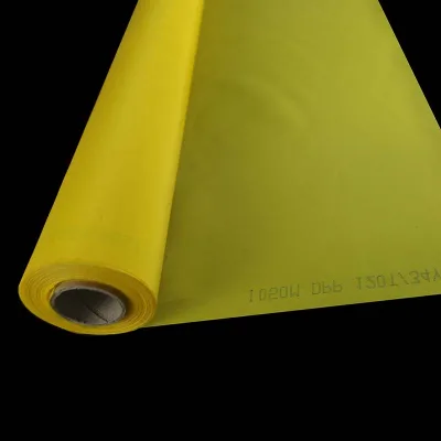 72T 180Mesh 48UM Yellow 100% Polyester Screen Mesh Made in Anhui
