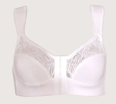 Wireless Push-Up Bralette - Ultra Thin Breathable Ice Silk, Traceless Comfort, Front Closure & Delicate Lace Design