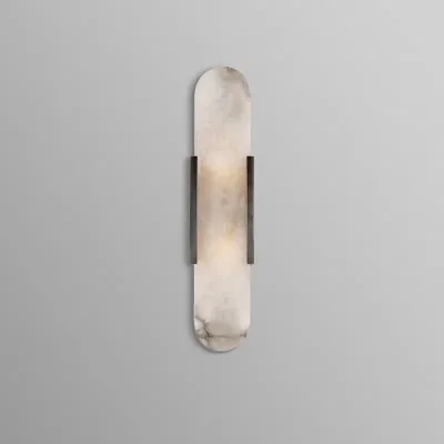 Italian Style Alabaster Wall Light for Bedroom Dining Room Study Corridor Hotel-Modern Minimalist Design