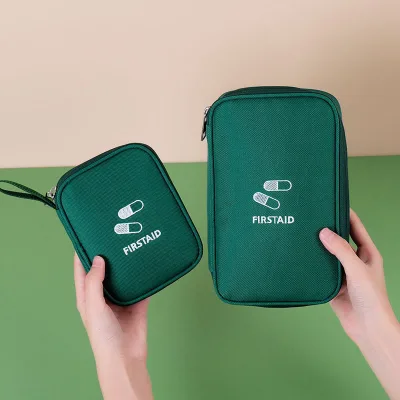 Portable Fashion Oxford First Aid Kit Bag Empty Emergency Medical Storage Organizer Pouch Travel Business Home Small Survival