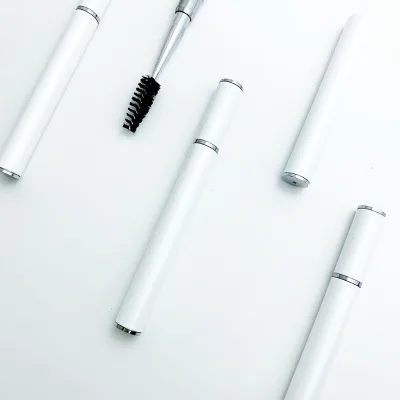 Green Pink Micro Mascara Brushes with DMascara Wand and Lash Cleaning Brush Eyelash Lash Extension Supplies