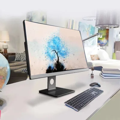 Desktop Gaming PC AMD Mini PC 9 5900HX All-In-One 21.5/23.8inch SSD+HDD Dual Graphics Card Windows 10