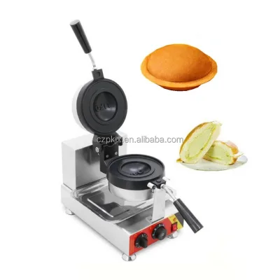 Easy to Use Commercial 10cm UFO Burger Grill Machine UFO Sandwich Maker Machinery 110V 220V Gelato Panini Press Machinery Price