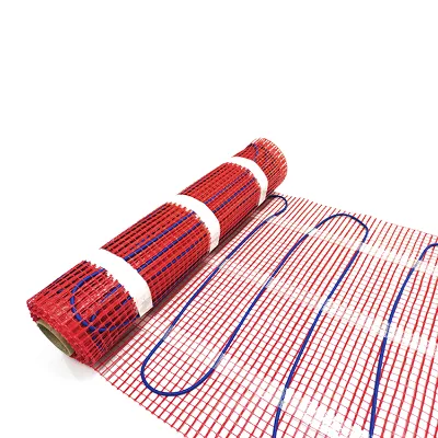 Radiant Underfloor Electric Heating Mat for Laminate Double-Core Foil Design for Under Tile Installation