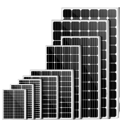 Stock Wholesale China Outdoor Monocrystalline Solar Photovoltaic Panels & Components Lighting Power Supply