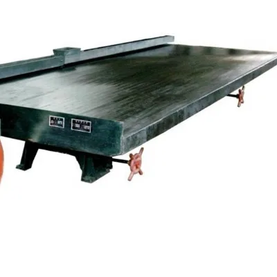 High-Efficiency Vibratory Shaking Table for Ore Concentration Advanced Mineral Processing with Motor As Core Component