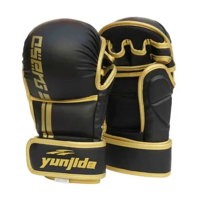Factory Sales Professional PU Leather Martial Boxing Gloves Wear-Resistant Breathable Sanda Boxing Training