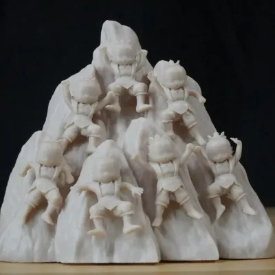 Professional Resin 3D Printing for High-Quality Anime Figurines