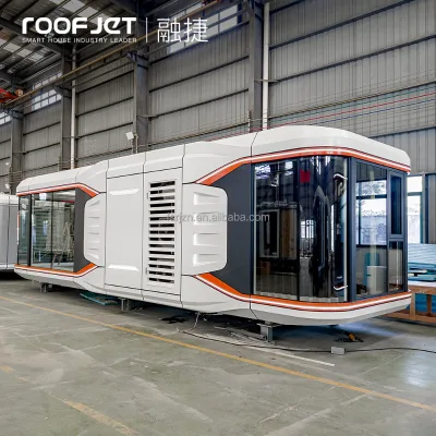 Prefab Pod House Prefab Prices Modern Design Sandwich Panel House Eco-friendly Concept for Dormitory