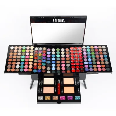 Custom Professional Mineral Waterproof Long-lasting Cosmetic Matte Blush Powder Cream Eyeshadow Eye Shadow Palette Makeup