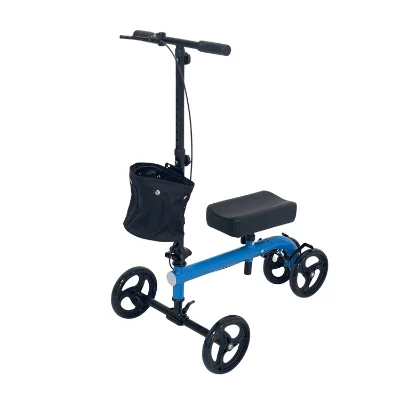 Bliss Medical Foldable Steerable Medical Scooter Foot Injuries Ankles Surgery Crutch Alternative Economy Knee Walker