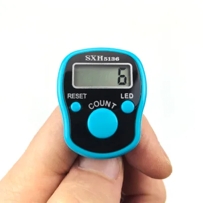 Hot-sale Digital Tasbih Ring Counter LED Finger Tally Dhikr Ring for Muslim Prayer Timer Tusbah Islamic Small Gift Promotional