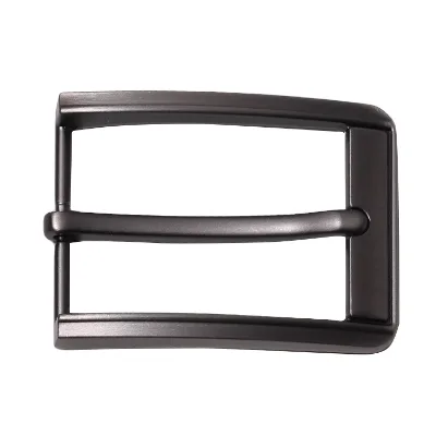 High-End Brushed Gunmetal Metal Roller Buckles Alloy Belt Buckle Hardware for Bags and Luggage Adjustable Pin Buckle