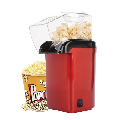 CB CE GS ROHS LFGB Retro Home Party No Oil Needed Hot Air Popcorn Maker