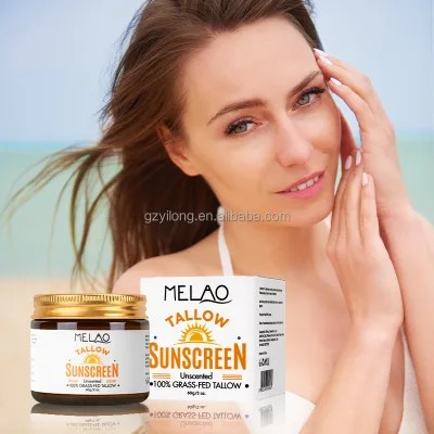 MELAO Tallow Sunscreen 2025 New Sun Screen Private Label Tallow Sunscreen Skincare Sun Balm Beef Tallow Sunscreen