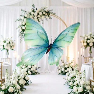 Custom Remote Control Flying Butterfly Drone with LED Light Aircraft for Wedding Show Party Events Banquets Graduation Christmas