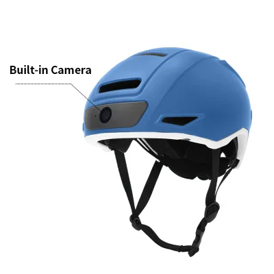 OEM ODM Smart Bike Helmet with Camera Turn signal Lights Cycle Smart Bicycle Helmet for Urban Traffic Casco De Bicicleta