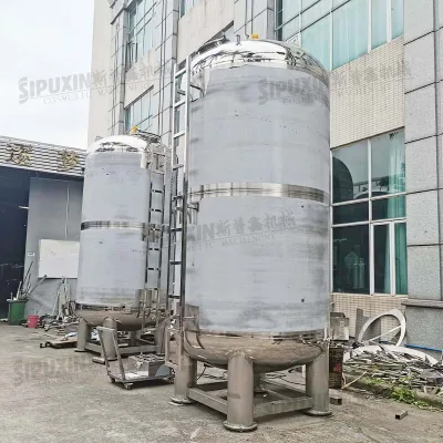 SPX 10 Ton Stainless Steel Storage Tank with Radar Level Transmitter
