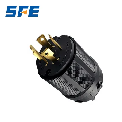 US High Quality Nema L14-30P 30 Amp Twist Lock Plug Adapter Male Locking Anal Plug Locking Plug for Generator