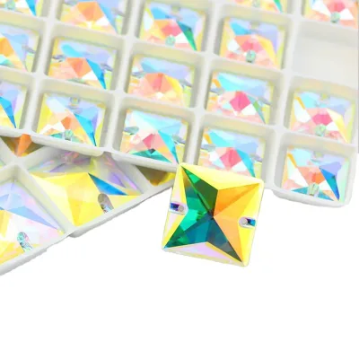 High Quality K9 Sew on Rhinestone Crystal Ab Sew on Rhinestone