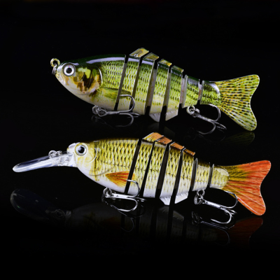 10cm 15g top quality sectioned swim bait joint hard plastic bait artificial bait