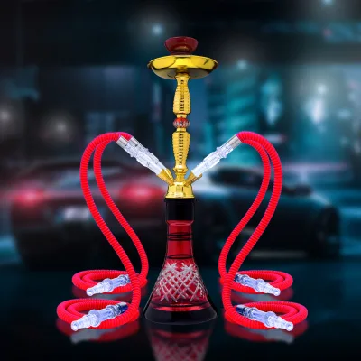 Glass Sheesha Shisha Hookah Accessories Hookah Set Nargile Custom Cheap Arab Mini Portable Huka Sheesha Bubbly