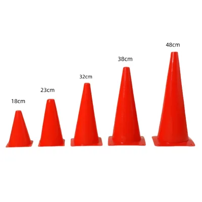 50cm PE Flexible Soccer Training Cones Disc Sporting Exercise Fitness Football Marker Cone Training