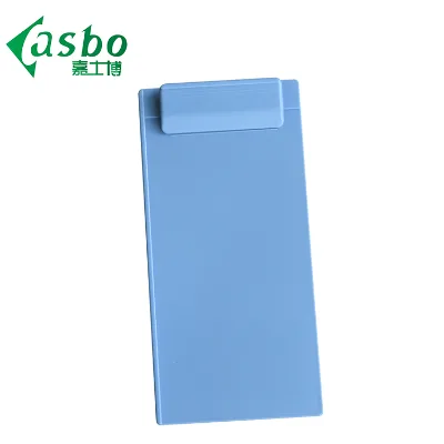 Office Direct Cheap PS Material Customize Size Mini Plastic Clipboards From Zhejiang