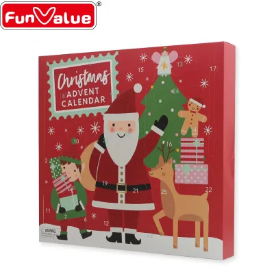 Cheap Fashion Kids School Christmas Advent Calendar Surprise Stationery Set