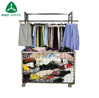Mix Long and Mini Women Cloth Used Clothes Second Hand Clothing Skirt Used Clothing